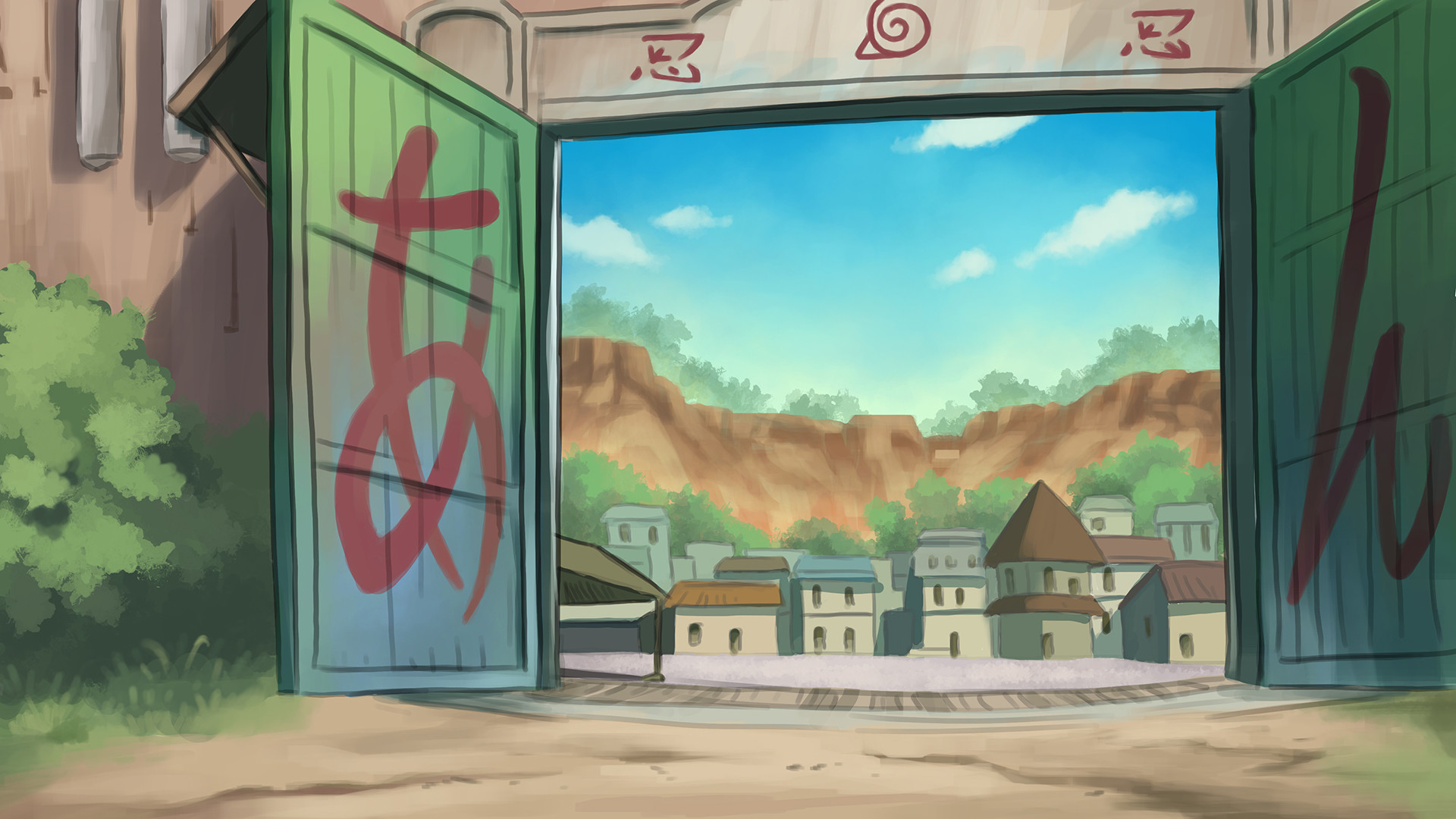 Detail Konoha Background Nomer 30