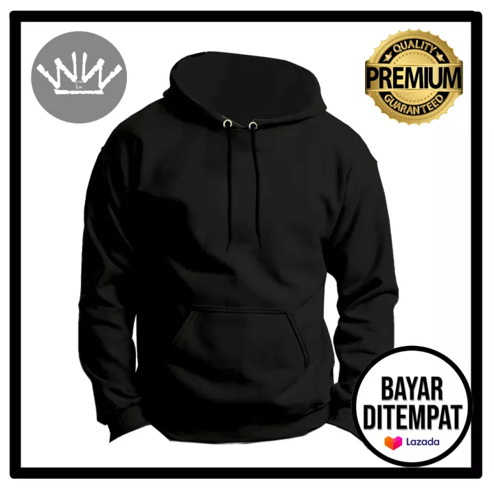 Detail Mentahan Jaket Hitam Polos Nomer 23