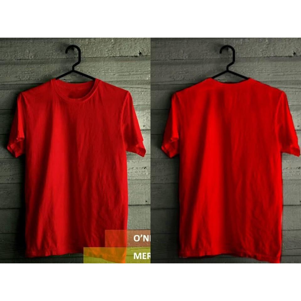 Detail Mentahan Kaos Polos Merah Nomer 10