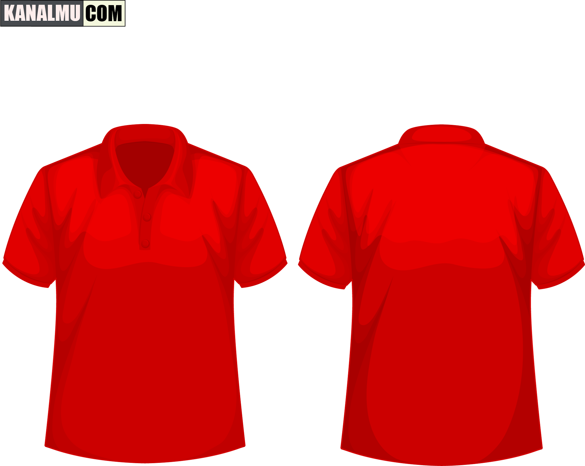 Detail Mentahan Kaos Polos Merah Nomer 12