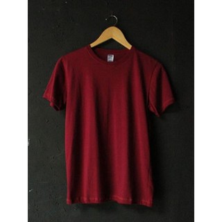 Detail Mentahan Kaos Polos Merah Maroon Nomer 56