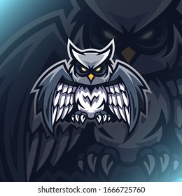 Detail Mentahan Logo Esport Burung Hantu Nomer 51