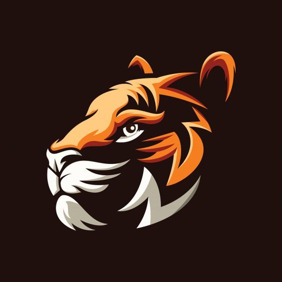 Detail Mentahan Logo Esport Harimau Nomer 9