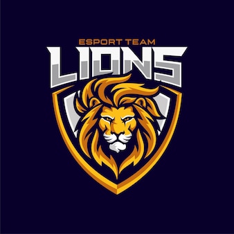 Detail Mentahan Logo Esport Lion Nomer 22