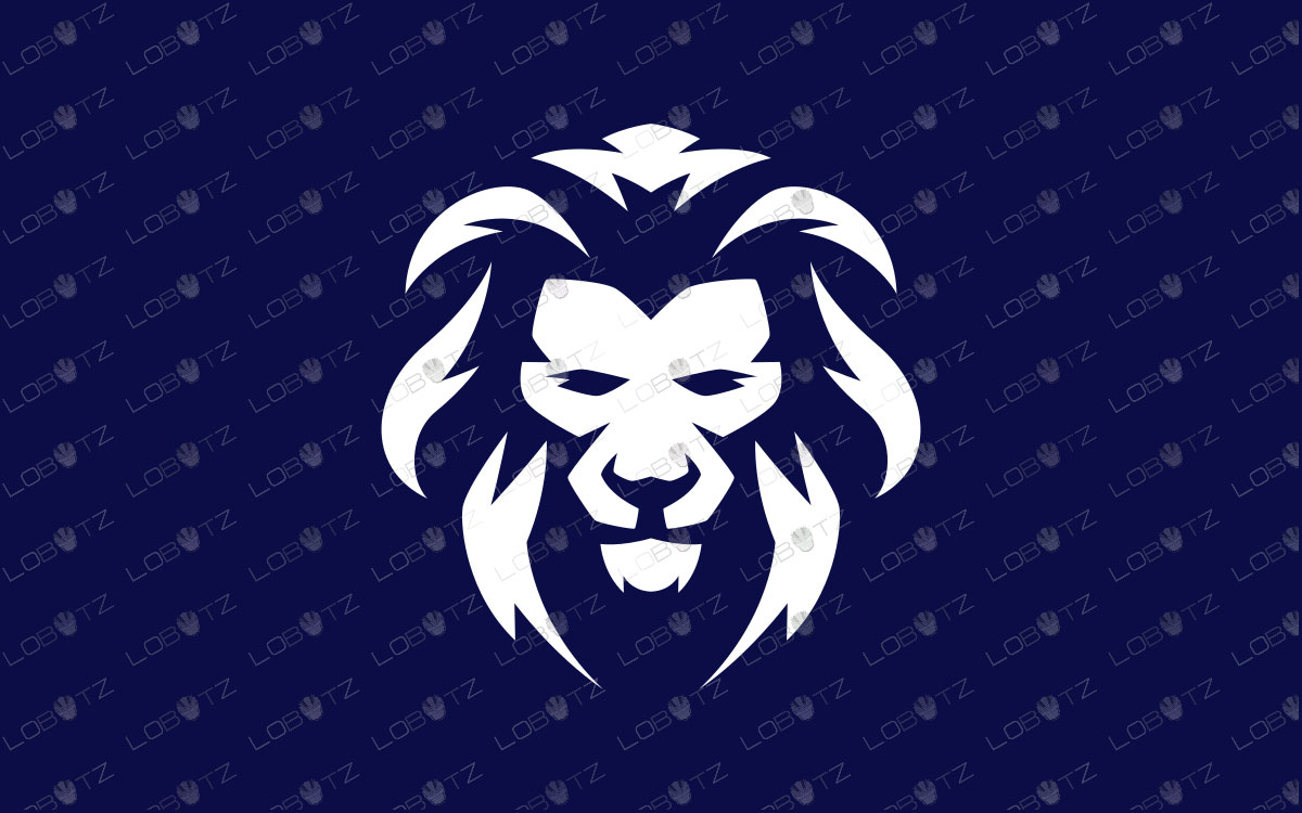 Detail Mentahan Logo Esport Lion Nomer 45