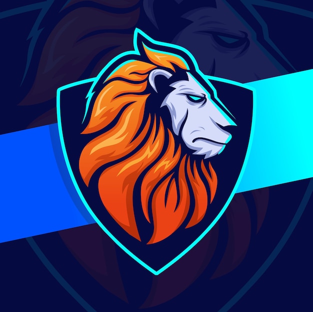 Detail Mentahan Logo Esport Lion Nomer 53