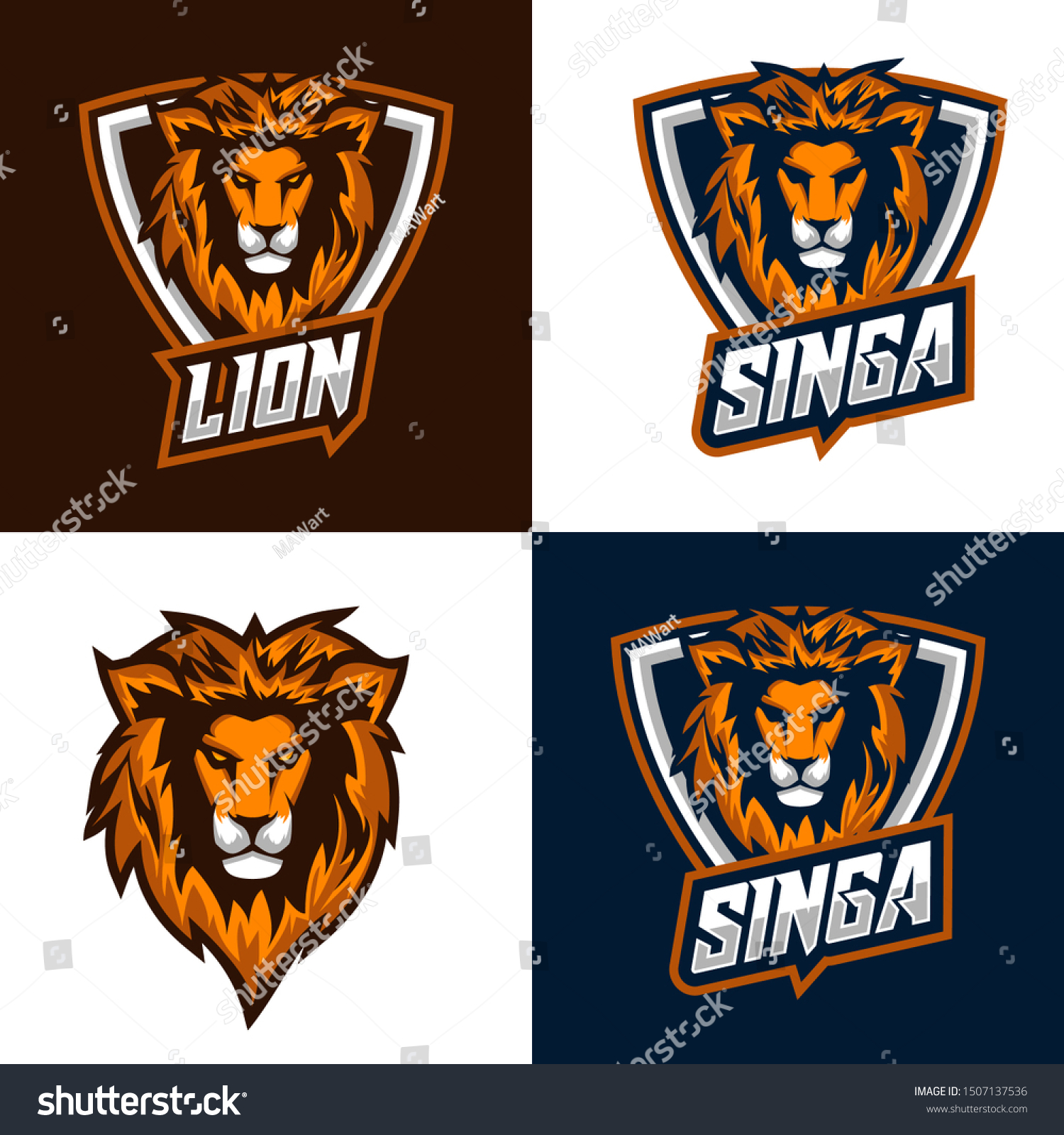 Detail Mentahan Logo Lion Nomer 24