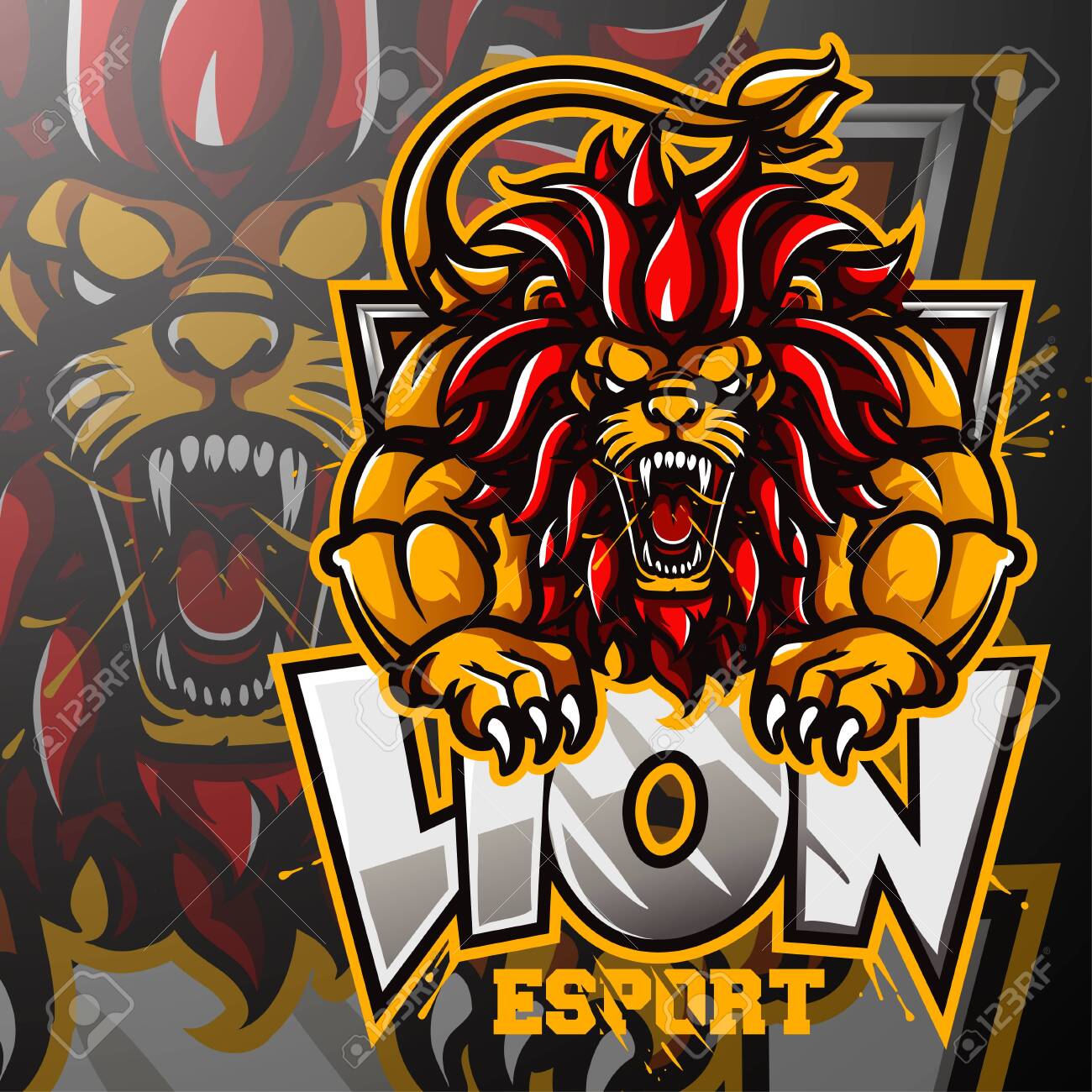 Detail Mentahan Logo Lion Nomer 7