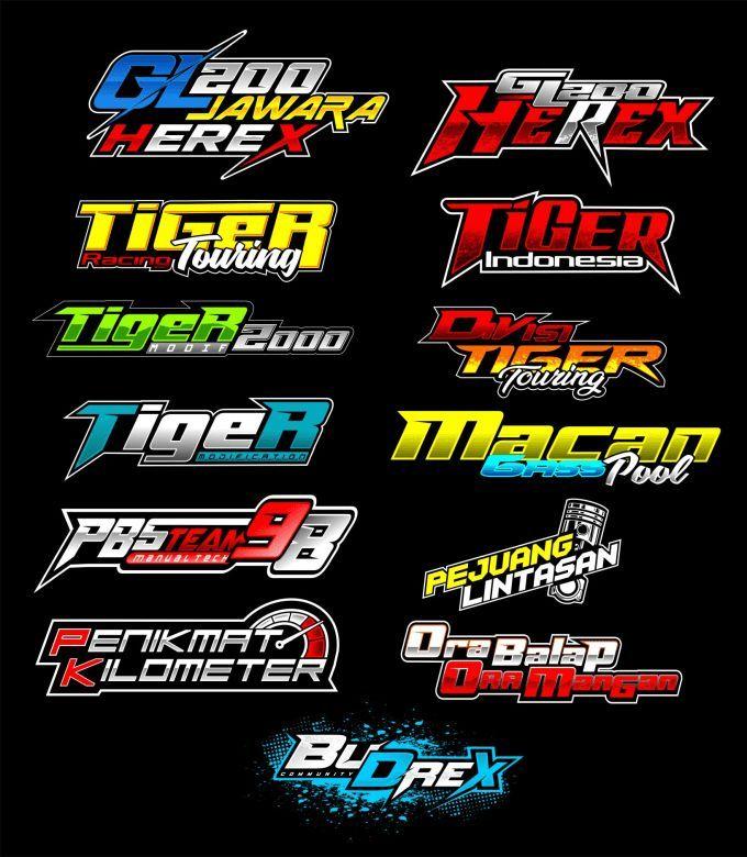 Detail Mentahan Logo Racing Kosong Nomer 14