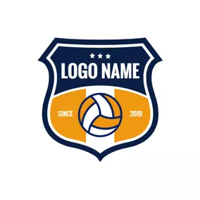 Detail Mentahan Logo Volly Polos Nomer 18