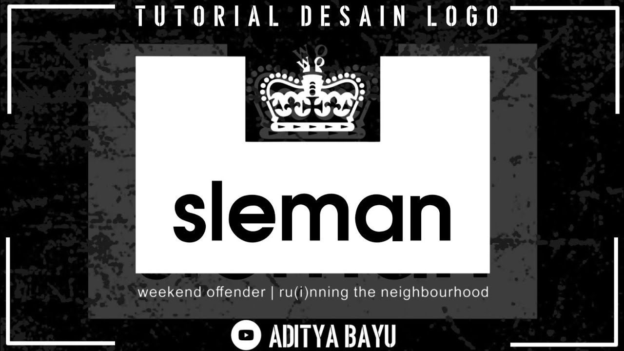 Detail Mentahan Logo Weekend Offender Nomer 4