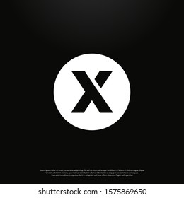 Detail Mentahan Logo X Nomer 8
