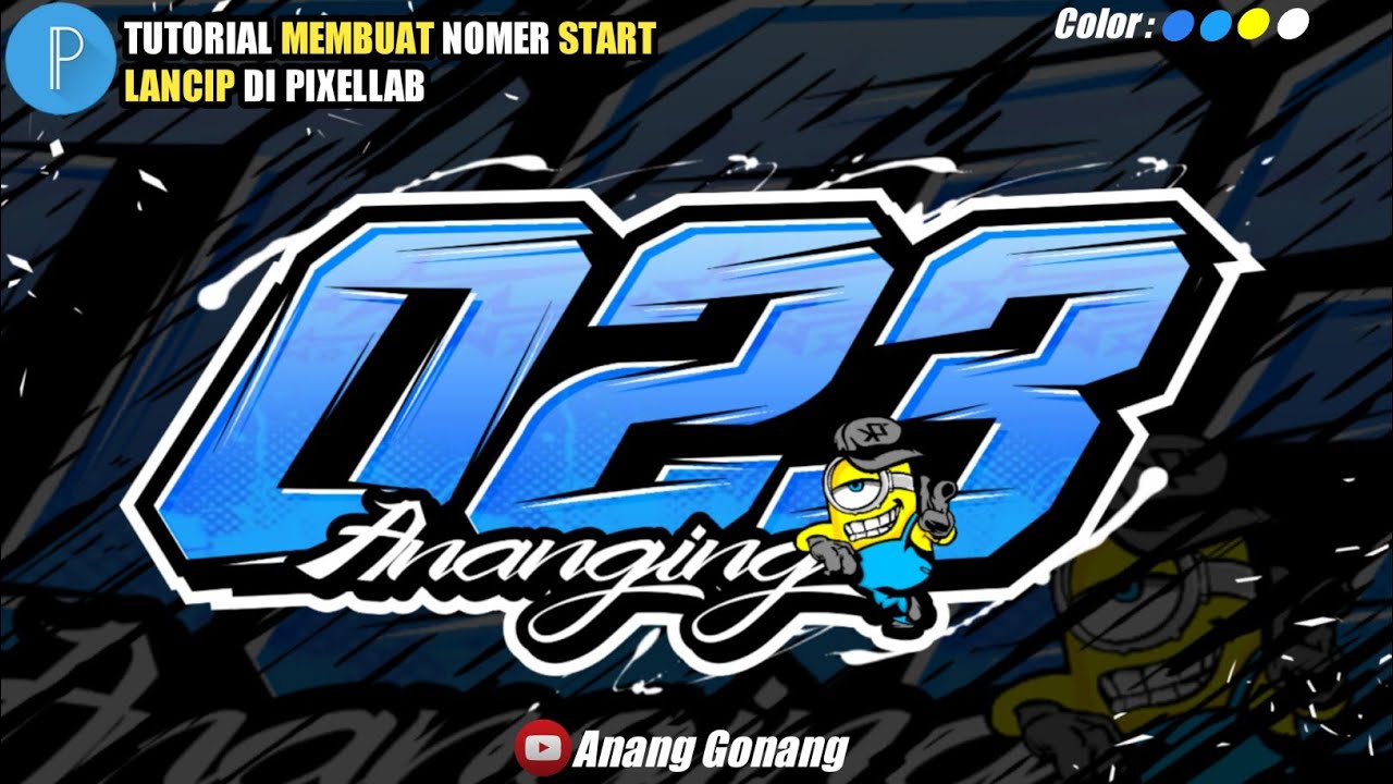 Detail Mentahan Nomor Racing Nomer 24