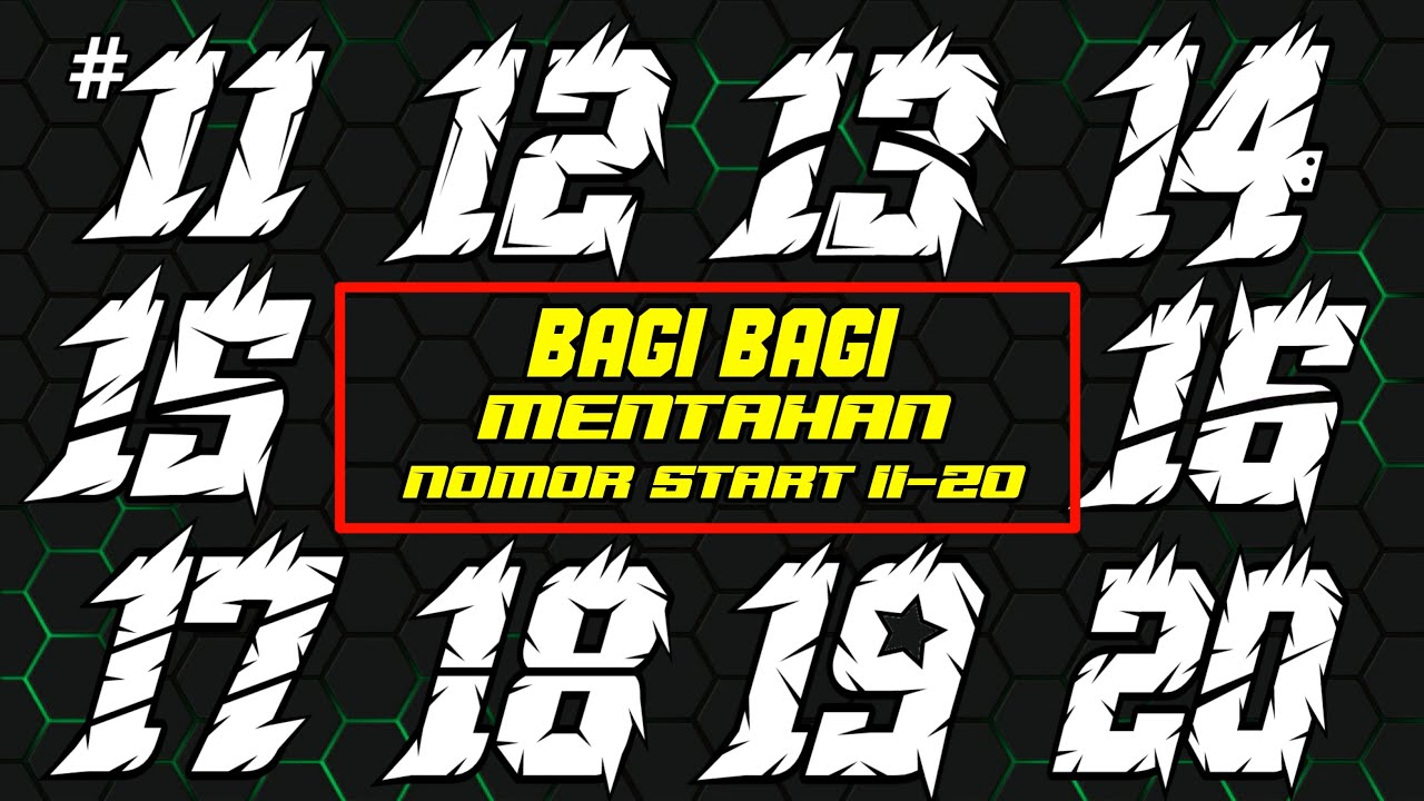 Detail Mentahan Nomor Start Nomer 17