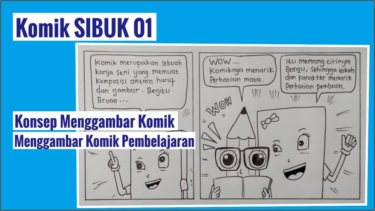 Konsep Menggambar Komik - KibrisPDR