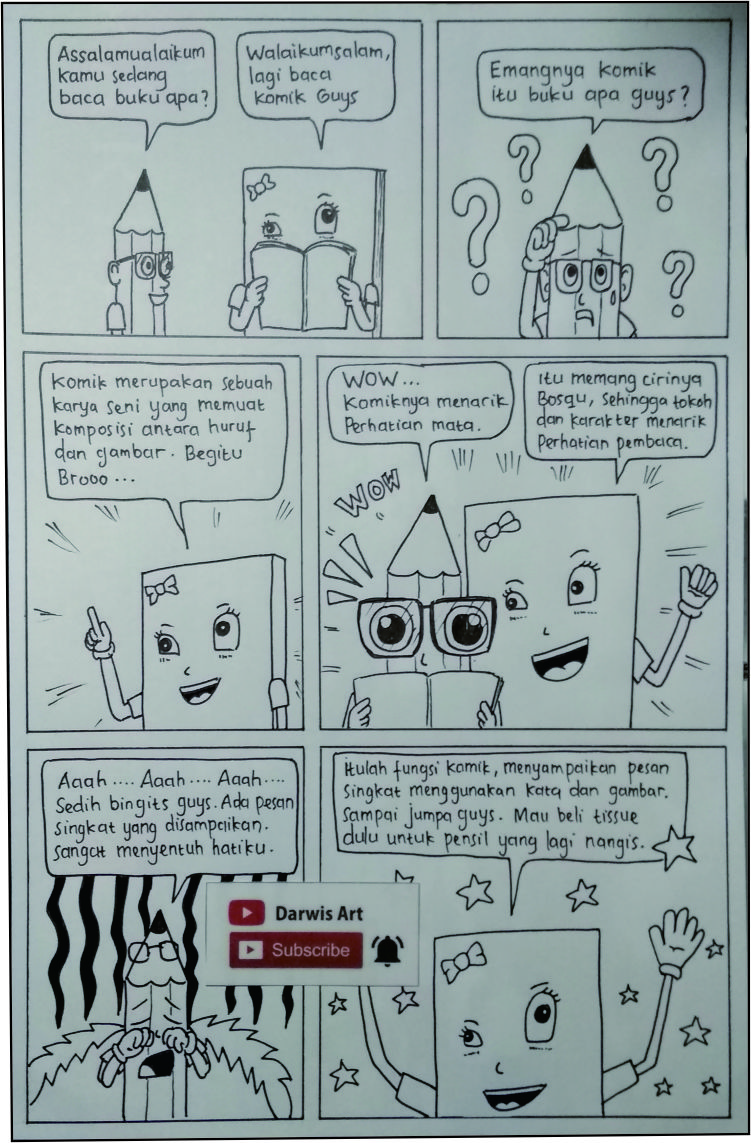 Detail Konsep Menggambar Komik Nomer 3