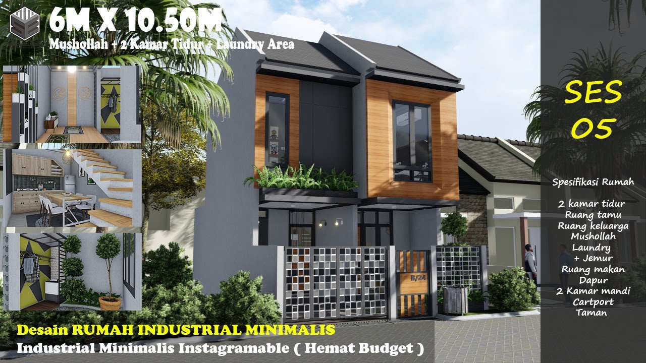 Detail Konsep Rumah Industrial Minimalis Nomer 47