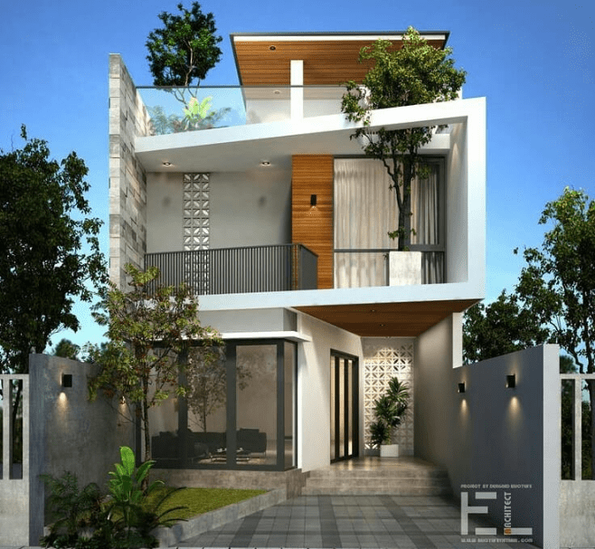 Detail Konsep Rumah Minimalis 2 Lantai Nomer 39