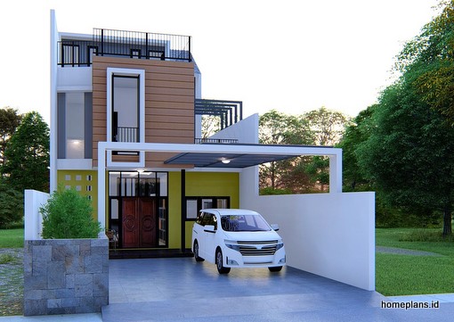 Detail Konsep Rumah Split Level Nomer 42