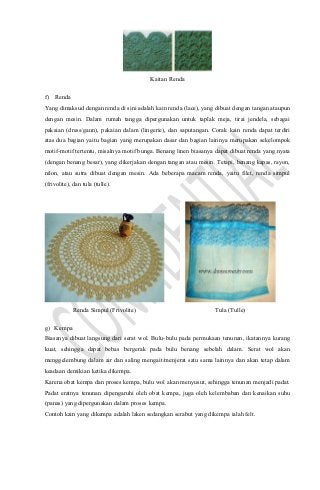 Detail Konstruksi Bahan Tekstil Nomer 2