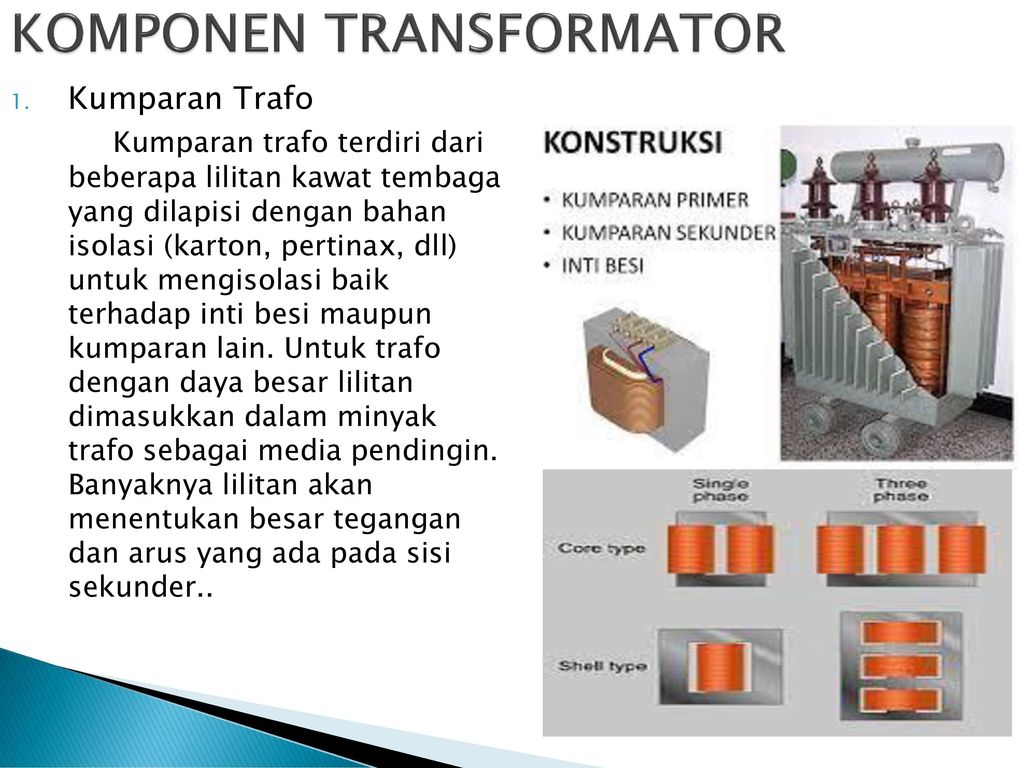 Detail Konstruksi Dasar Transformator Gambar Nomer 23