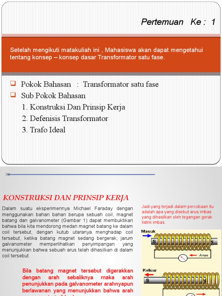 Detail Konstruksi Dasar Transformator Gambar Nomer 28