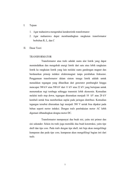 Detail Konstruksi Dasar Transformator Gambar Nomer 37