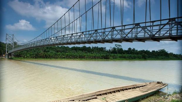 Detail Konstruksi Jembatan Gantung Nomer 13