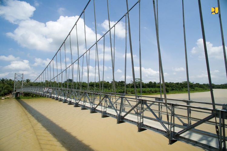 Detail Konstruksi Jembatan Gantung Nomer 15