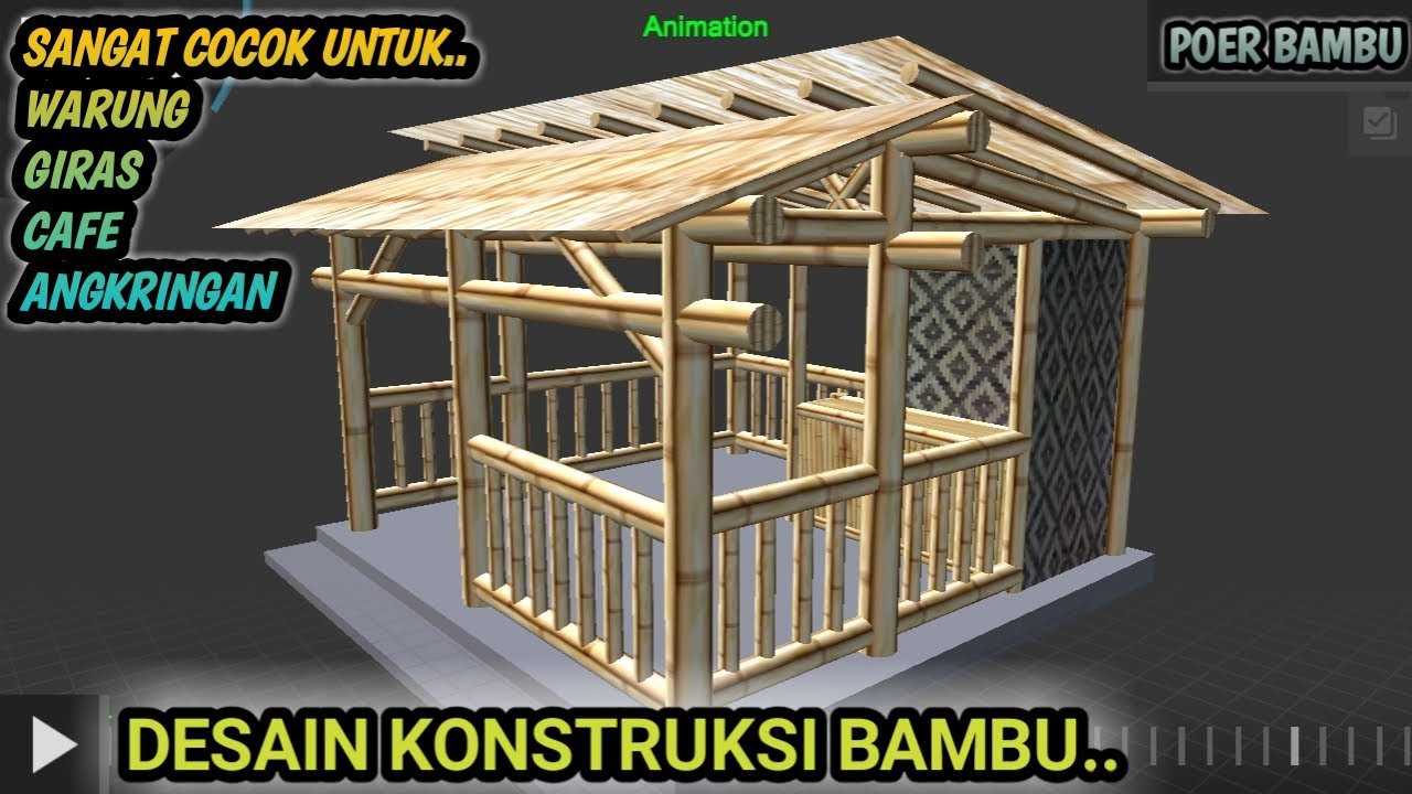 Konstruksi Rumah Bambu - KibrisPDR