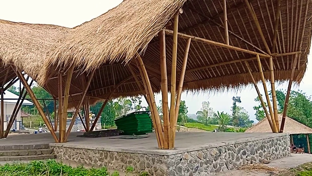 Detail Konstruksi Rumah Bambu Nomer 46