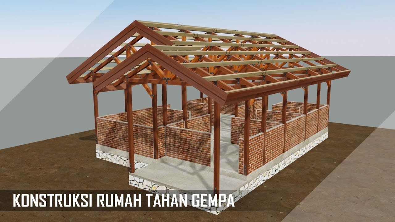 Detail Konstruksi Rumah Kayu Nomer 12