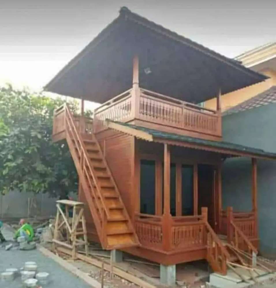 Detail Konstruksi Rumah Panggung Kayu Nomer 12