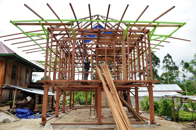 Detail Konstruksi Rumah Panggung Kayu Nomer 3