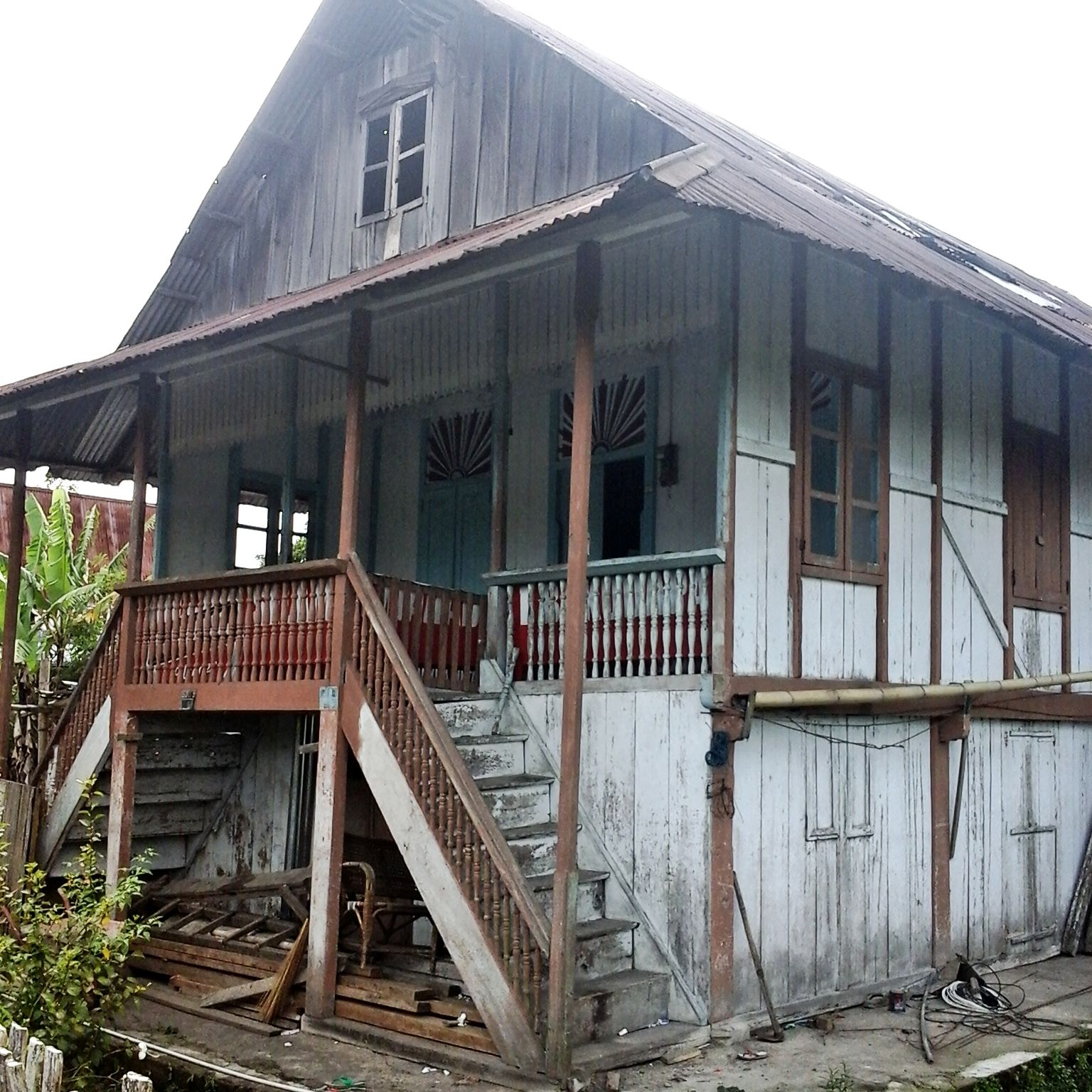 Detail Konstruksi Rumah Panggung Kayu Nomer 27