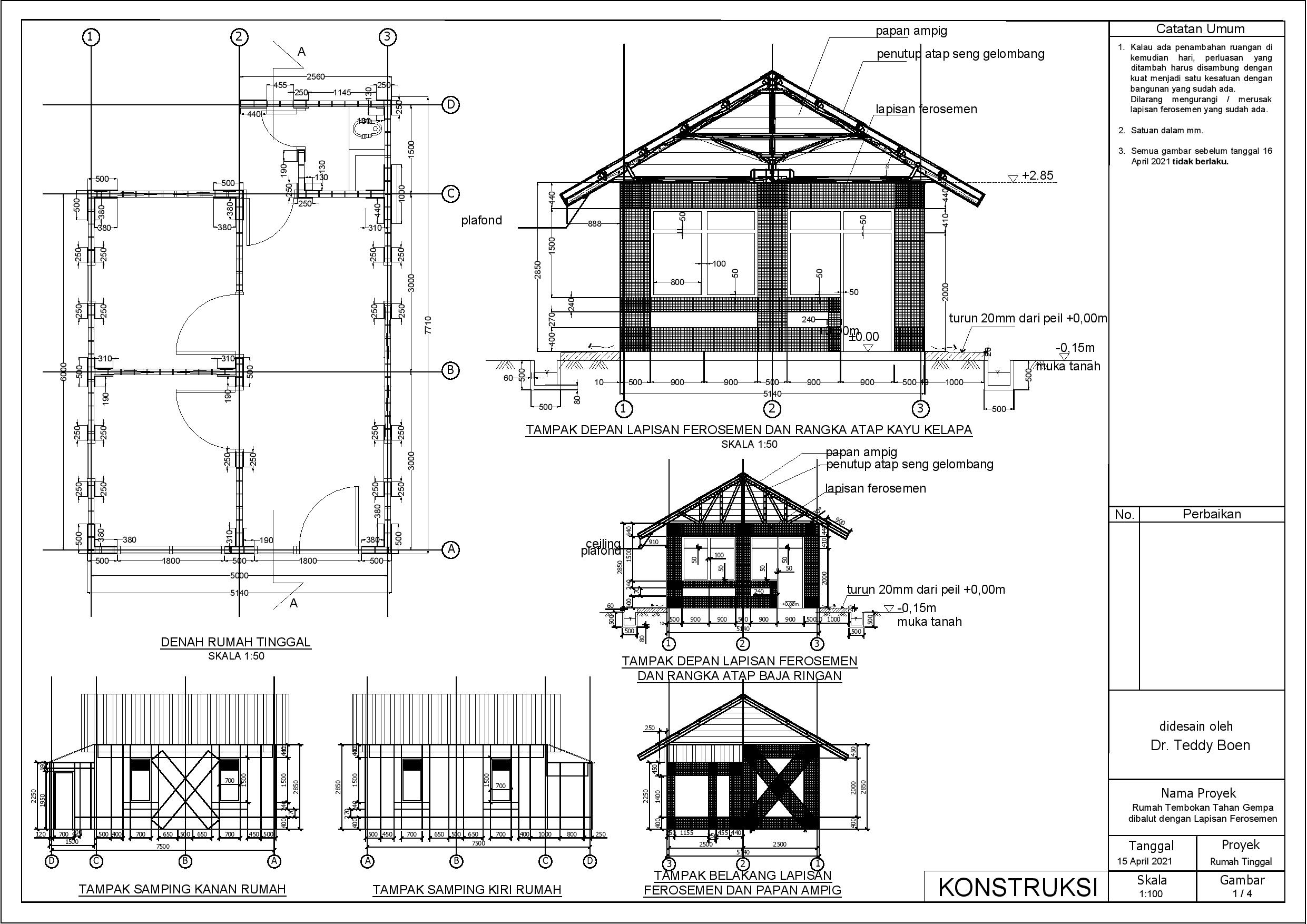 Detail Konstruksi Rumah Tahan Gempa Nomer 18