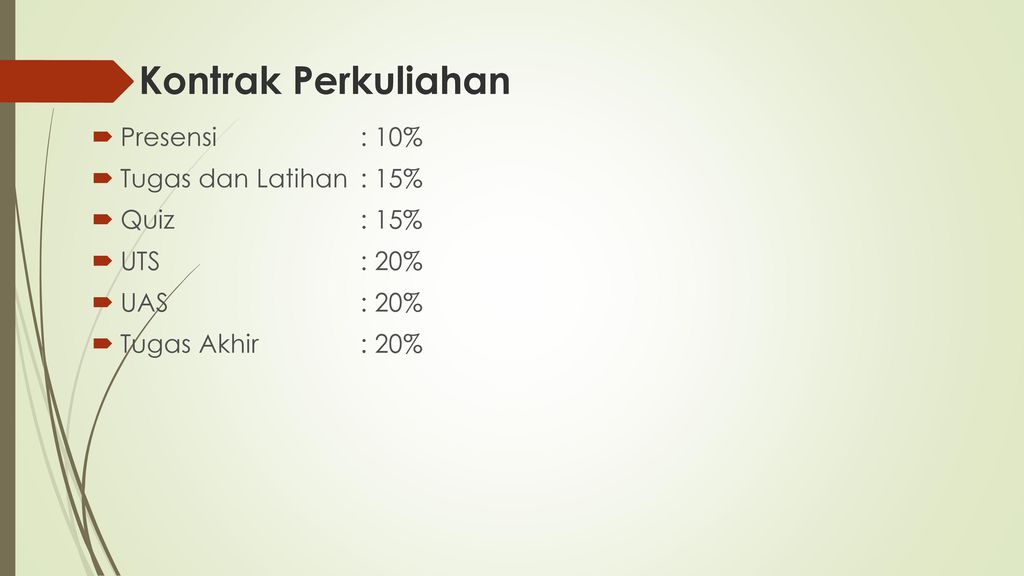 Detail Kontrak Perkuliahan Gambar Tugas Nomer 32