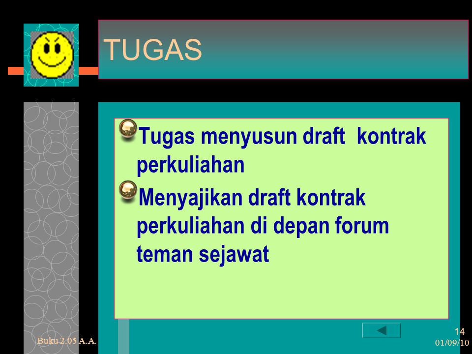 Detail Kontrak Perkuliahan Gambar Tugas Nomer 51