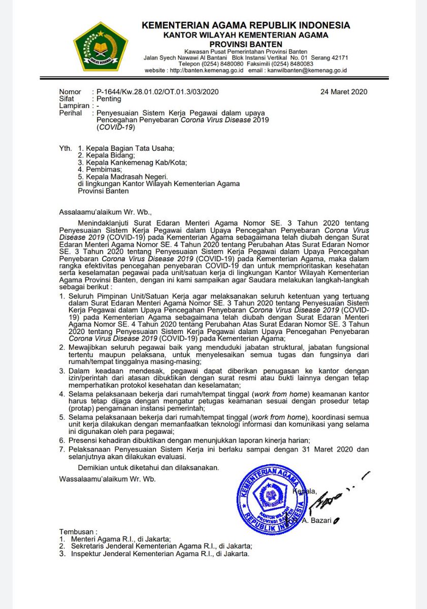 Detail Kop Kemenag Nomer 24