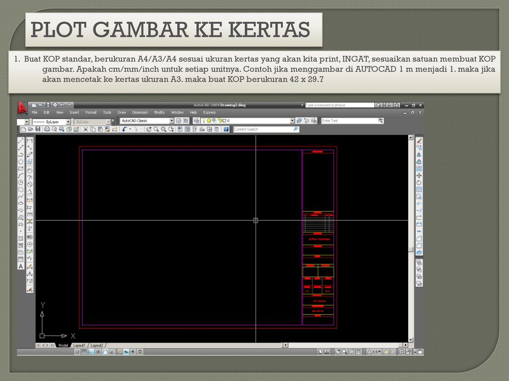 Detail Kop Kertas Kerja Gambar Kerja Autocad Nomer 44