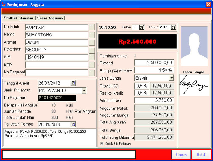 Detail Kop Surat Koperasi Nomer 37