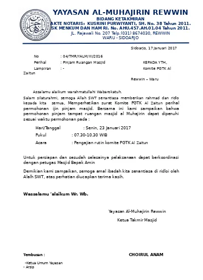 Detail Kop Surat Proposal Nomer 26