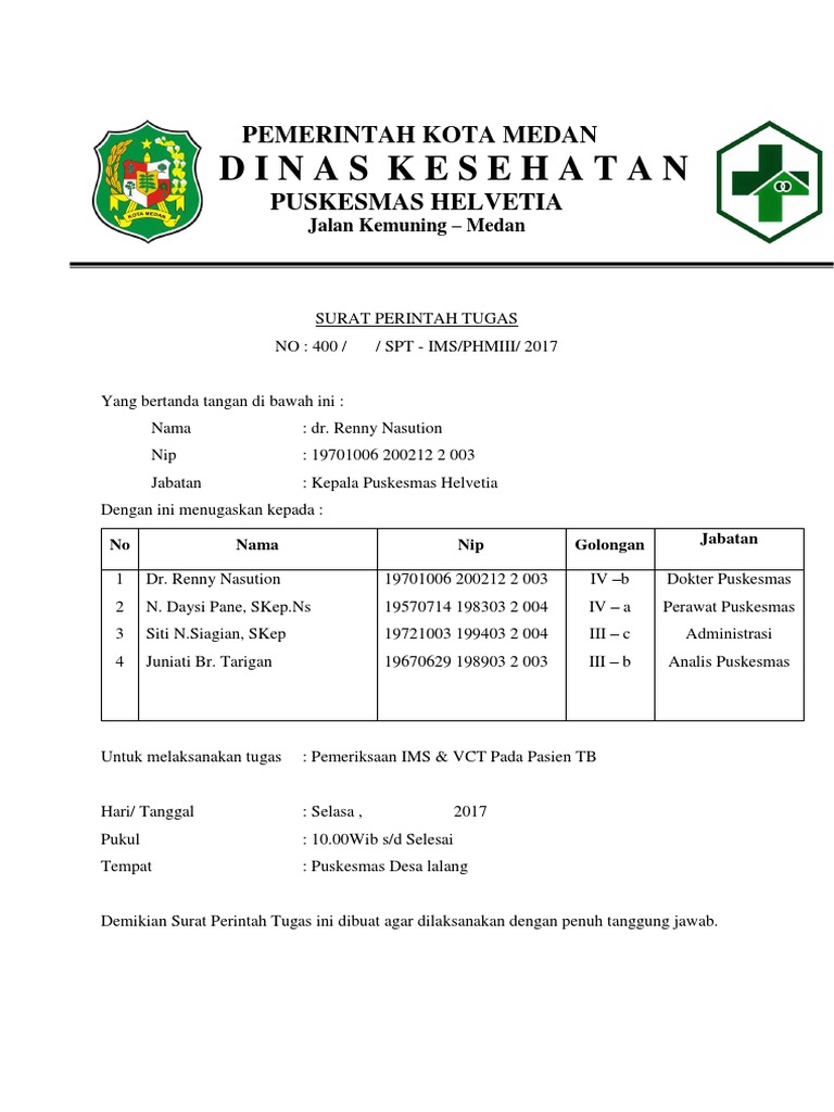 Detail Kop Surat Puskesmas Nomer 4