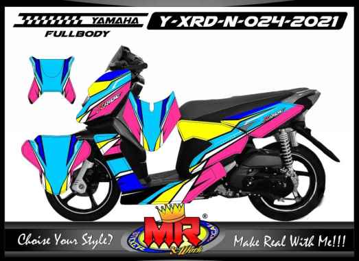 Detail Mentahan Stiker Motor Nomer 15