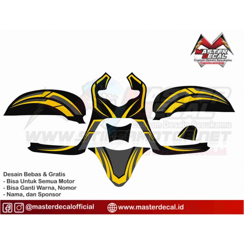 Detail Mentahan Stiker Motor Nomer 37