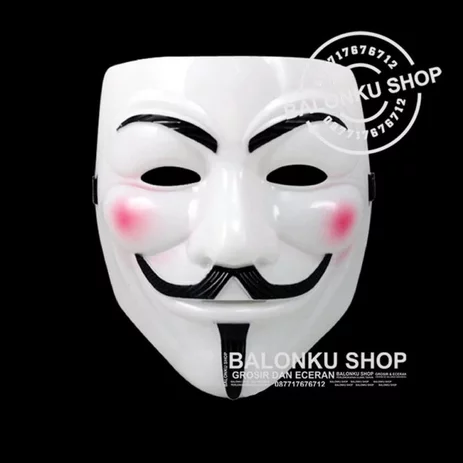 Detail Mentahan Topeng Anonymous Nomer 19