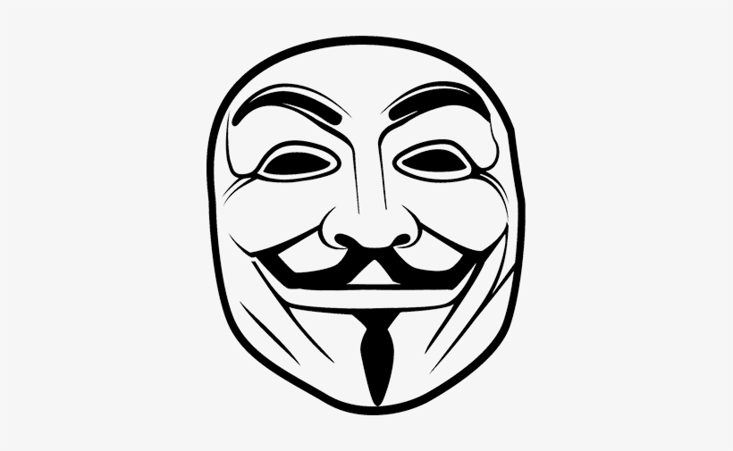 Detail Mentahan Topeng Anonymous Nomer 24