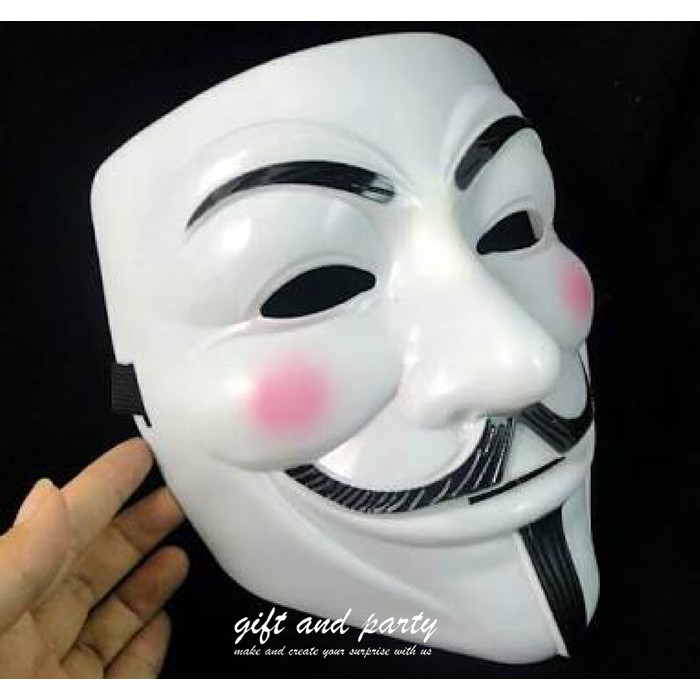 Detail Mentahan Topeng Anonymous Nomer 56