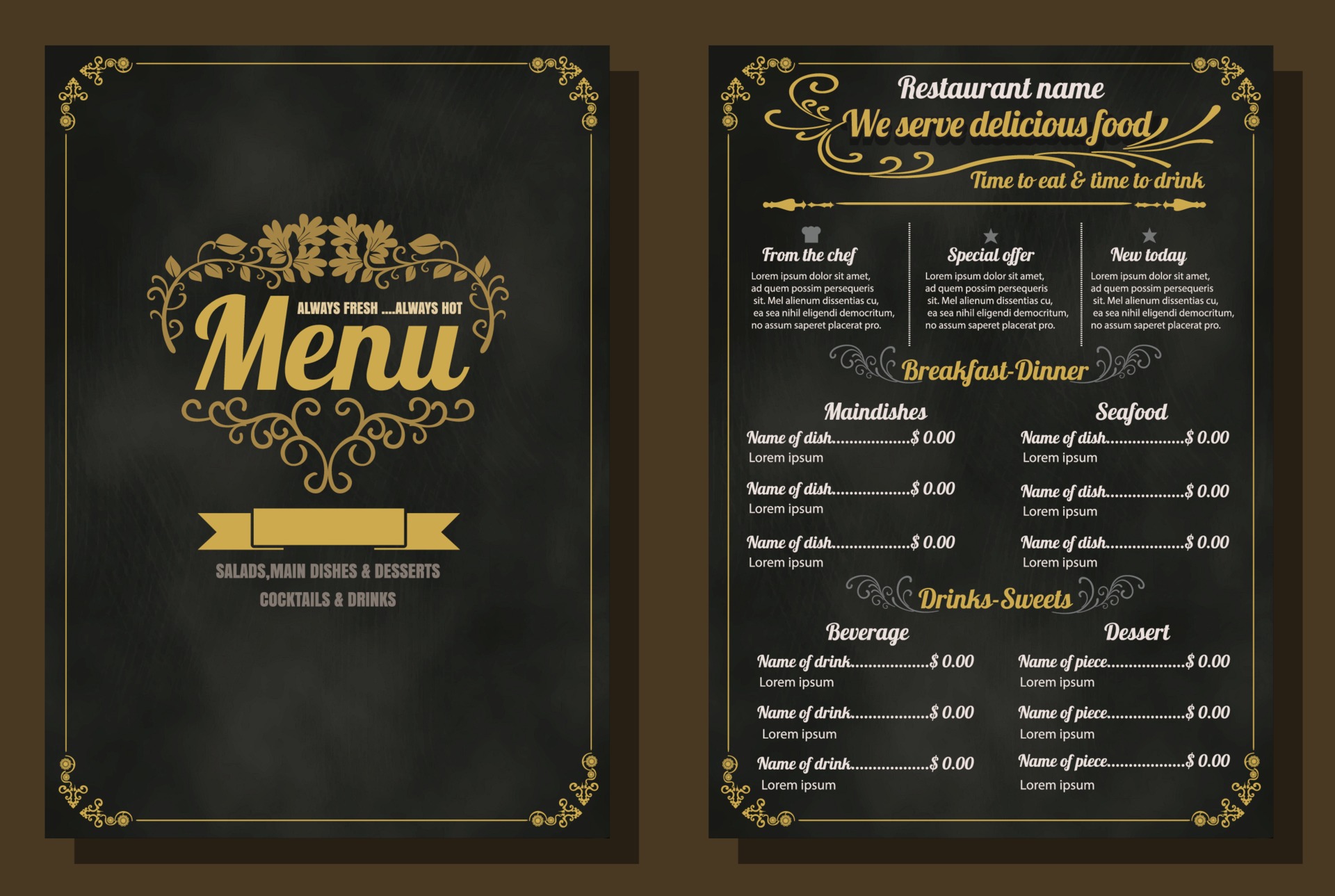 Detail Menu Design Background Nomer 20