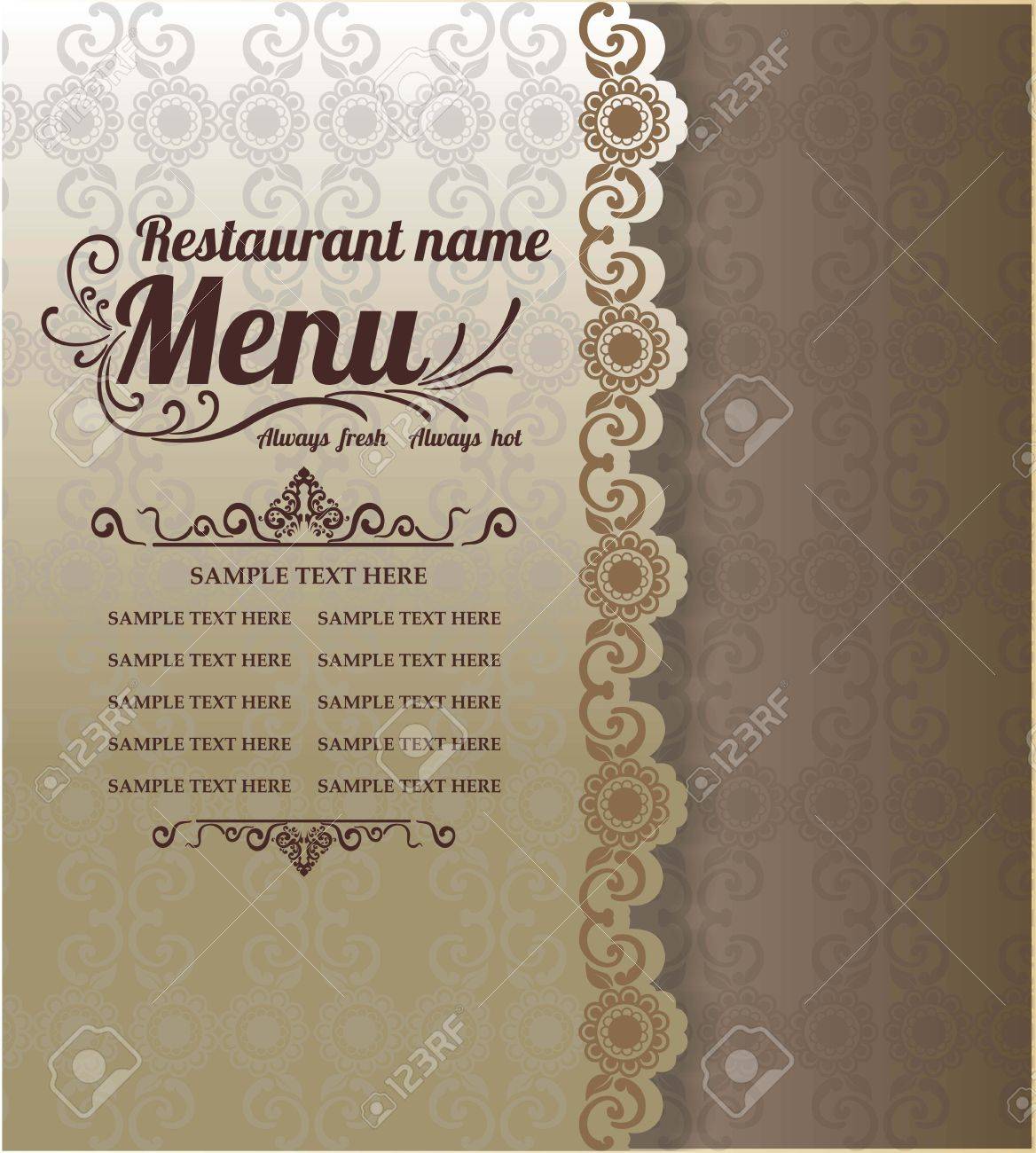 Detail Menu Design Background Nomer 32